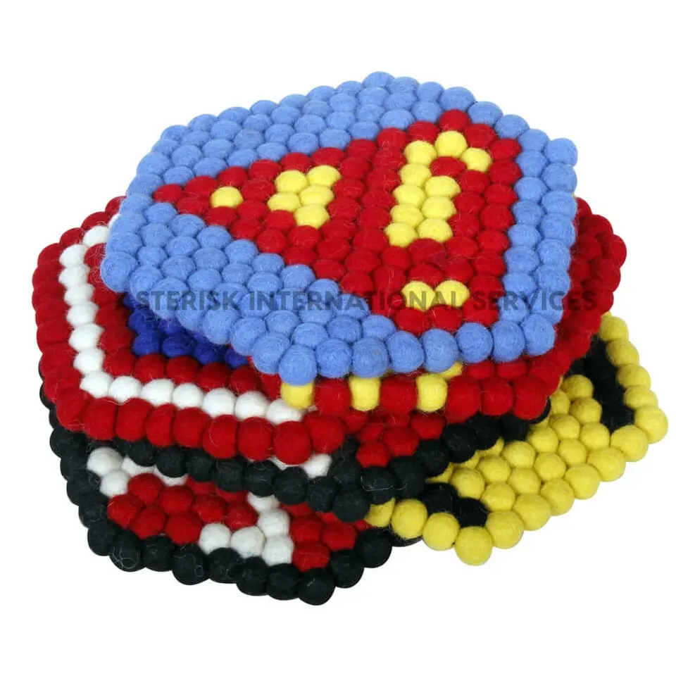 colorful-wool-felt-ball-coaster-20-cm